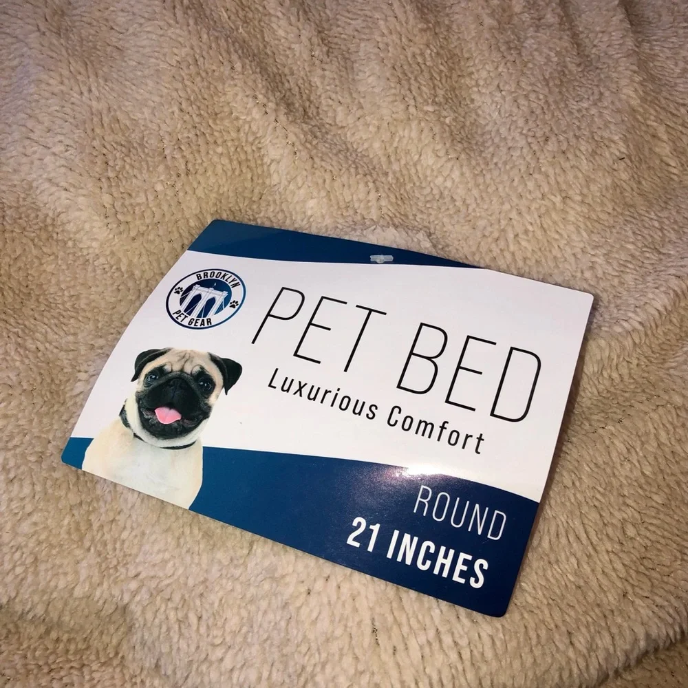 Brooklyn Pet Gear Pet Bed Luxurious Comfort